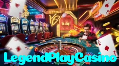LegendPlayCasino casino presented on mobile device in Pakistan with slots and live games